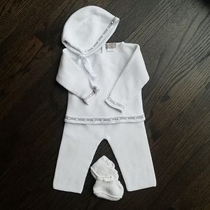 Carmina white & grey 5 pc set